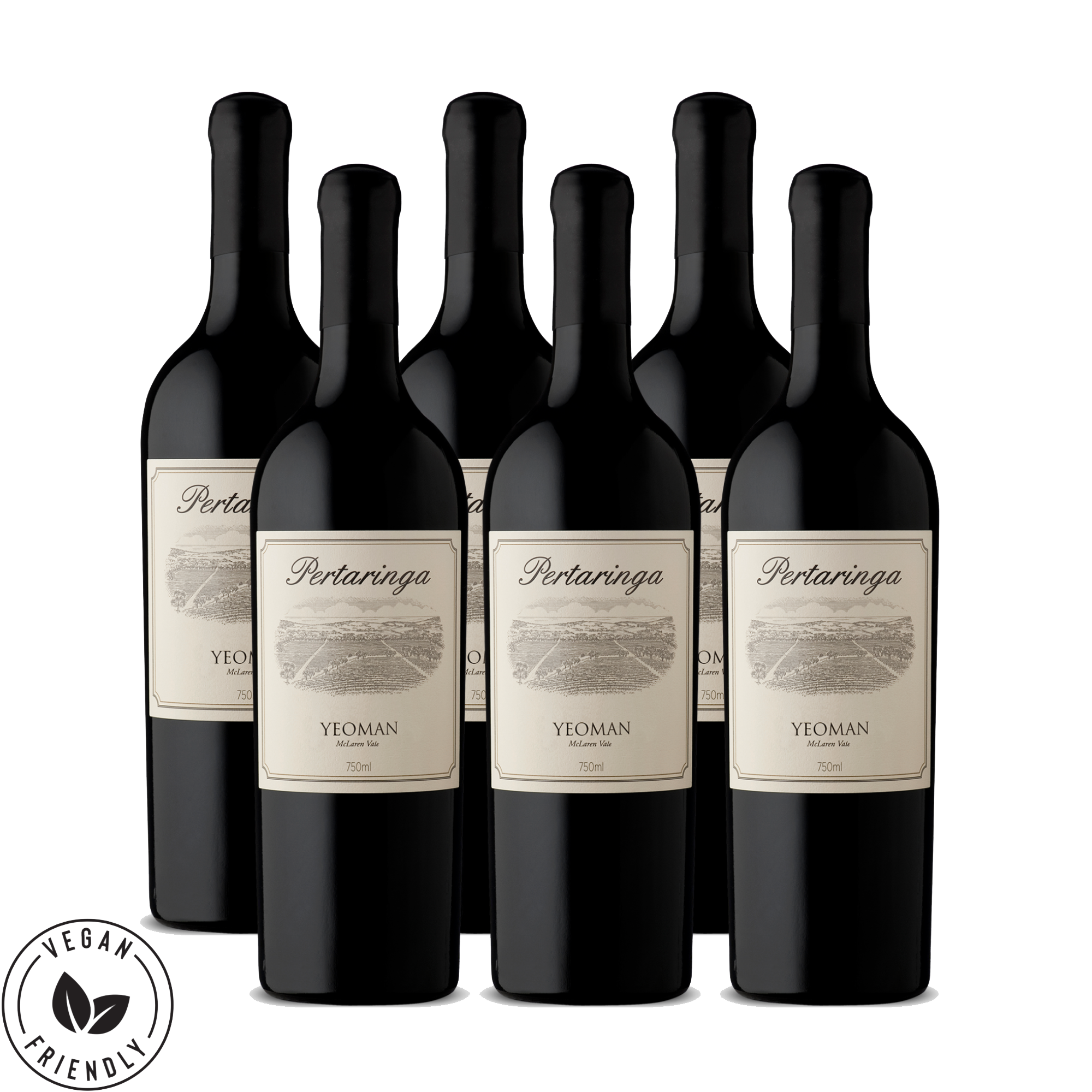 Pertaringa Yeoman Shiraz Vertical 6PK Bec Hardy Wines
