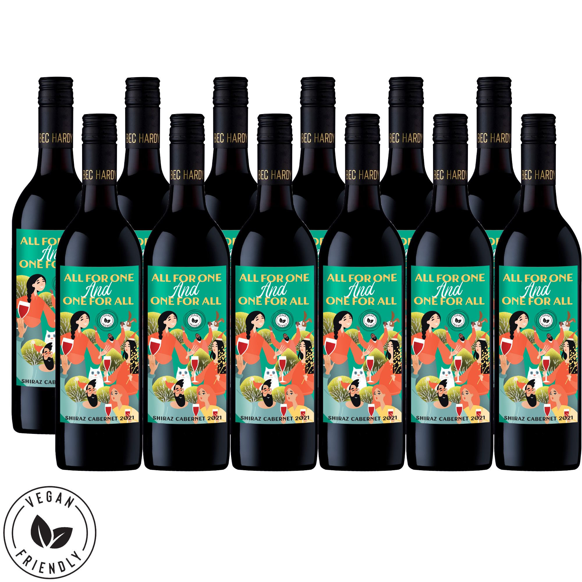 All for One And One For All Langhorne Creek Shiraz Cabernet 2021 12PK
