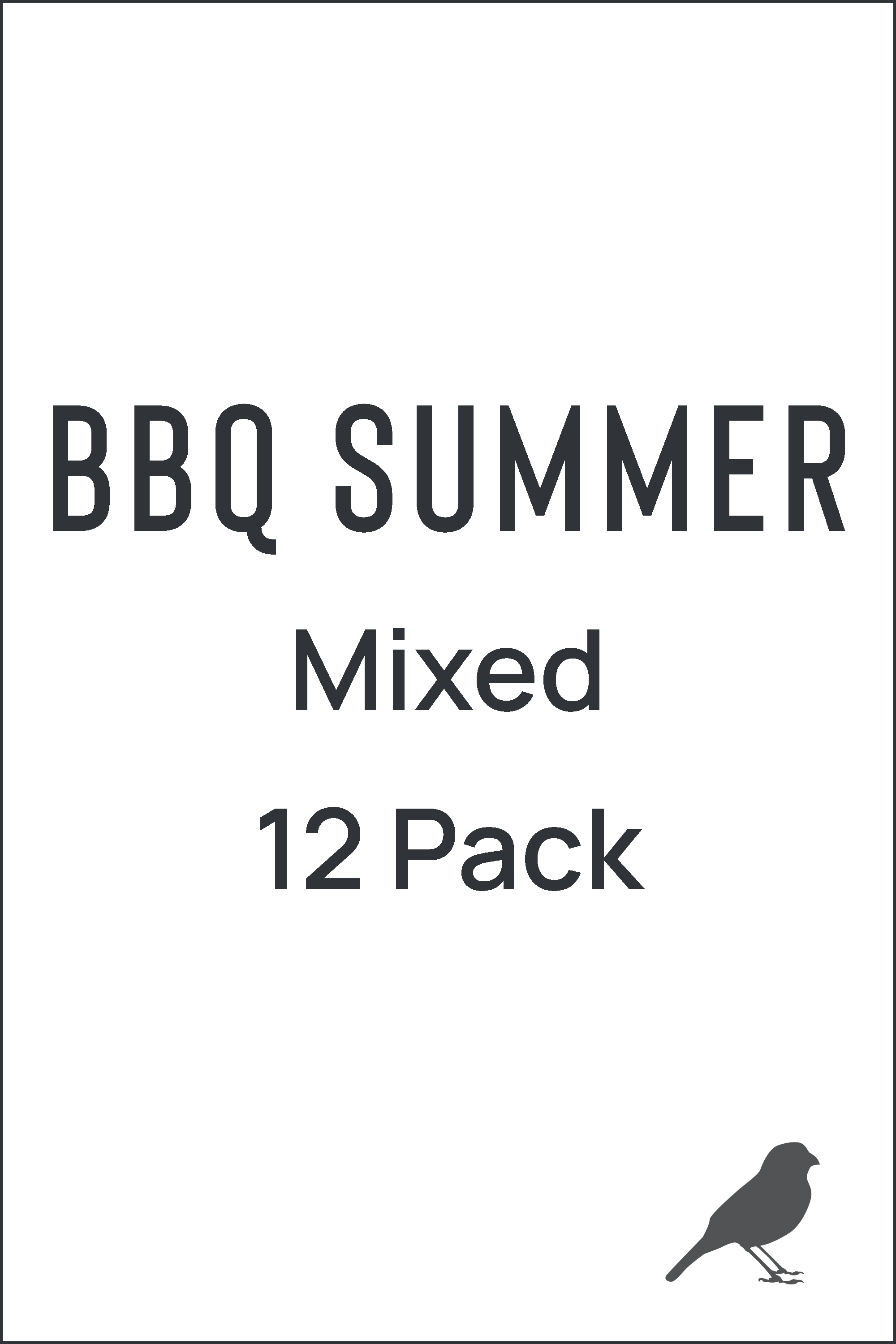 BBQ Summer Red & White | 12 Pack