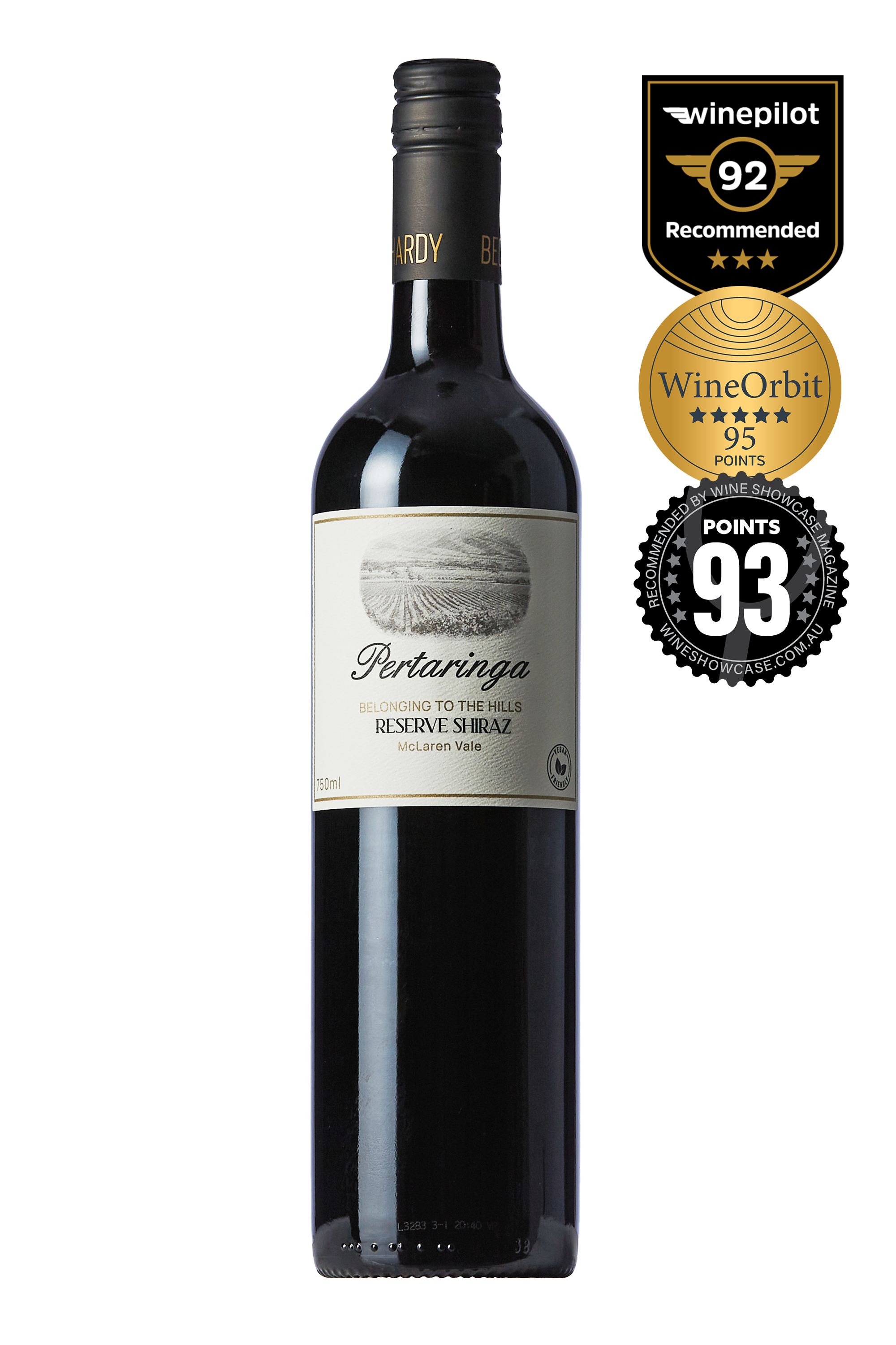 Pertaringa 'Belonging to the Hills' Reserve Shiraz 2022