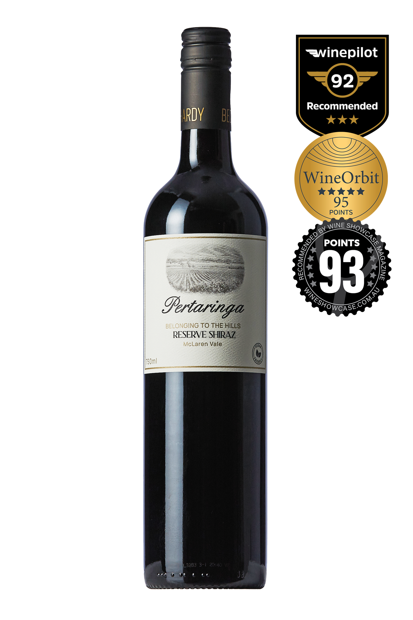 Pertaringa 'Belonging to the Hills' Reserve Shiraz 2022