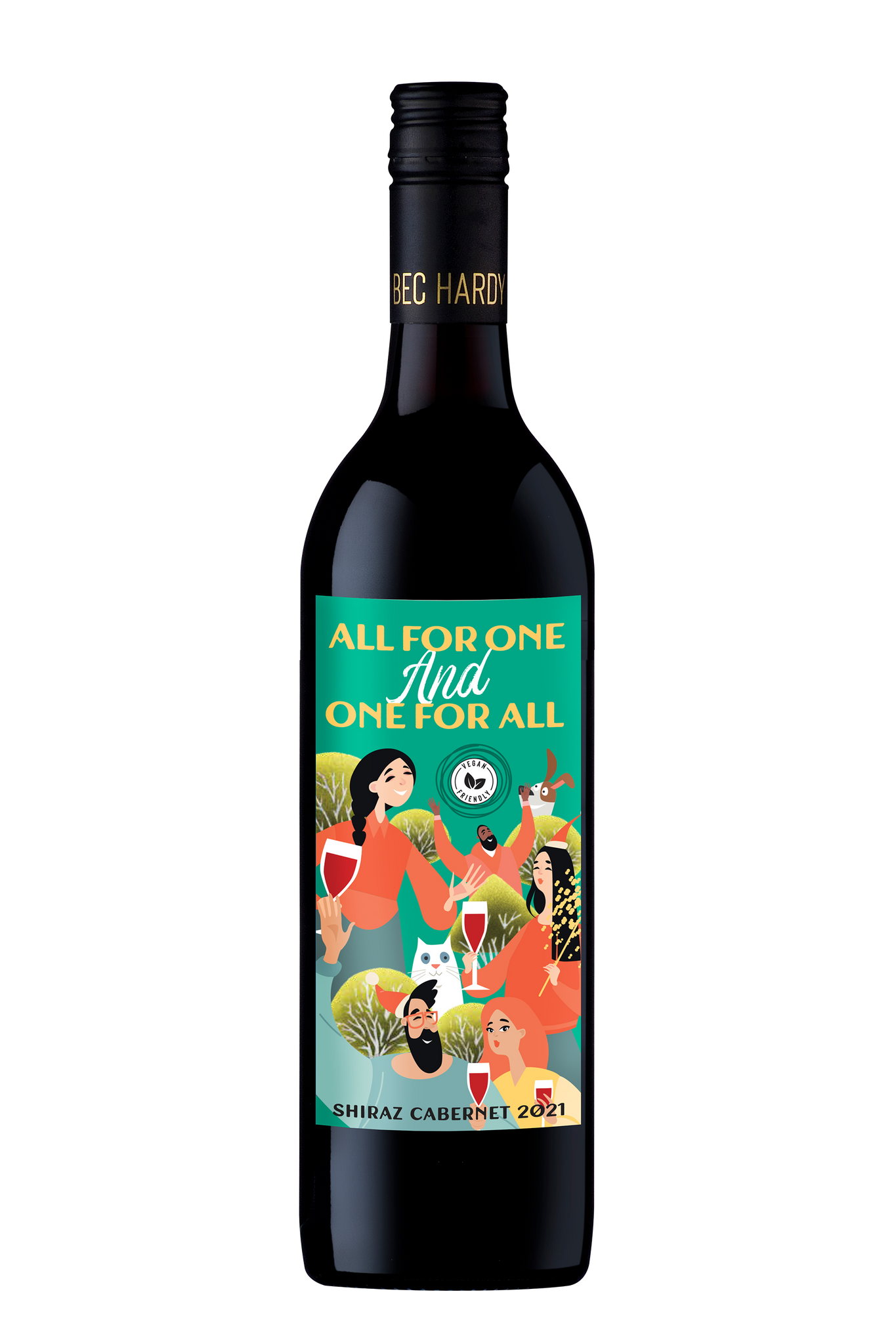 All for One and One for All Shiraz Cabernet 2021